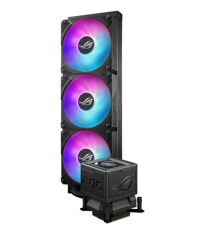 Kit refrigeracion liquida asus rog ryujin iii 360 argb extrema 3x 120mm negra