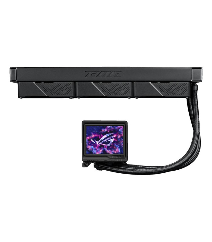 Kit refrigeracion liquida asus rog ryujin iii 360 argb extrema 3x 120mm negra