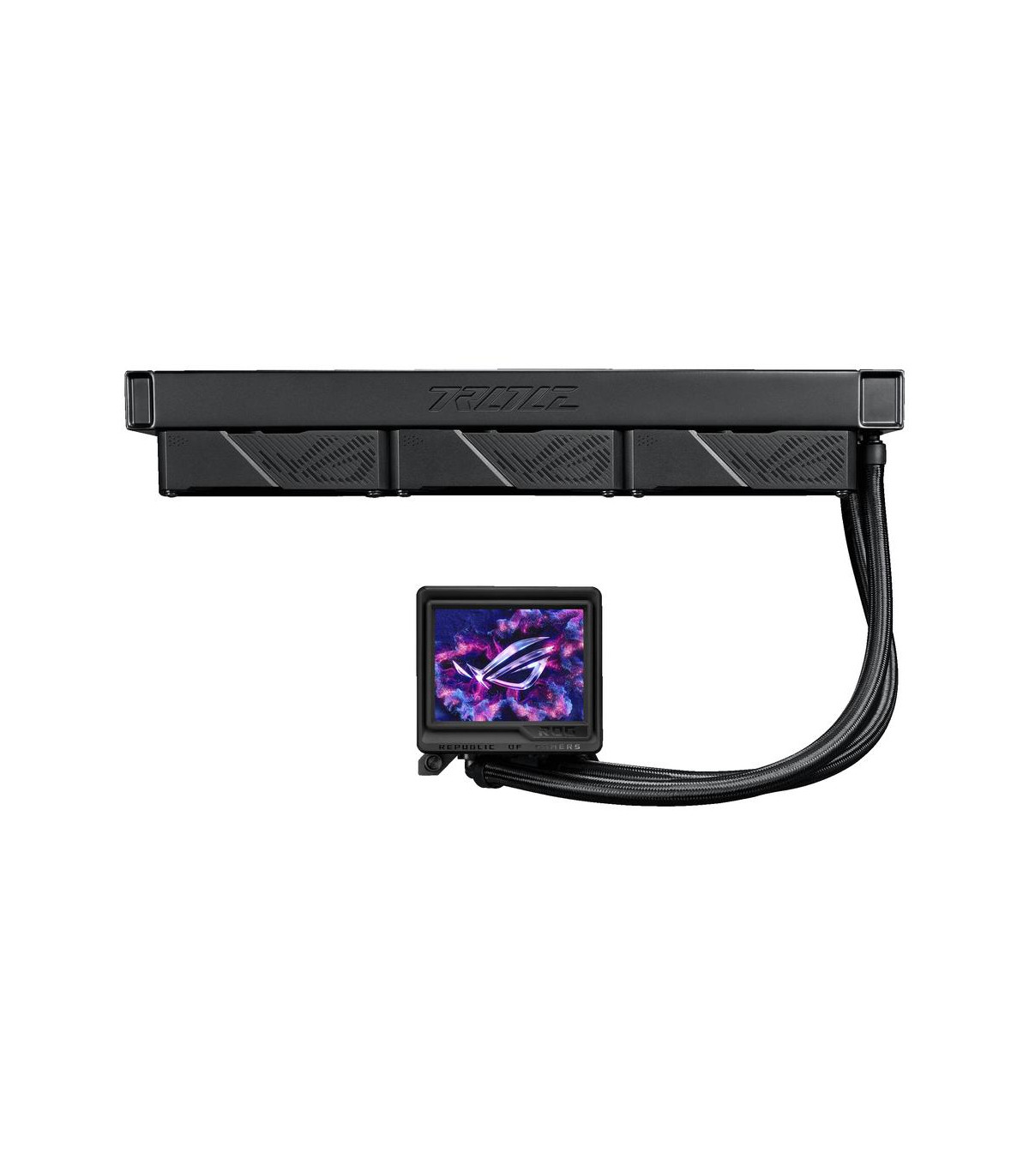 Kit refrigeracion liquida asus rog ryujin iii 360 argb extrema 3x 120mm negra