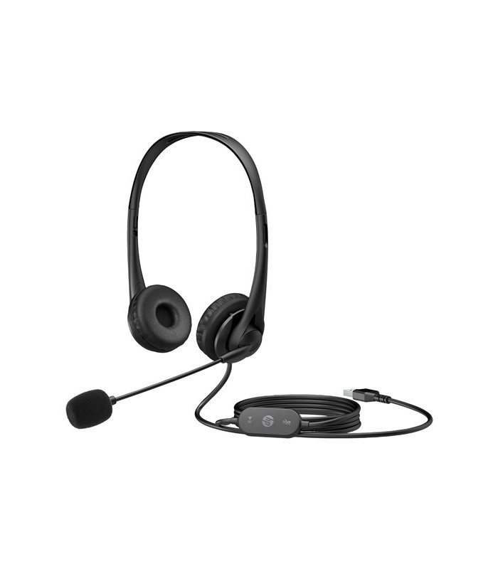 Auriculares hp g2 usb negro