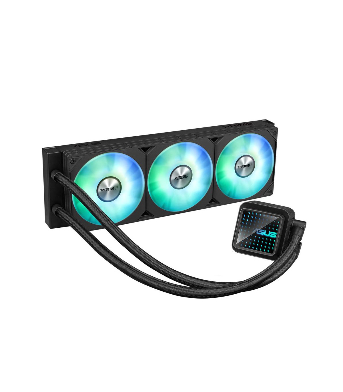 Kit refrigeracion liquida asus prime lc 360 argb 3x 120mm negro