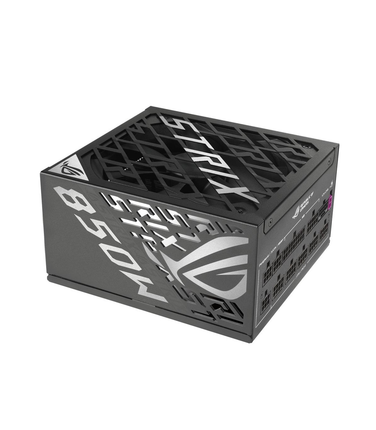 Fuente alimentacion asus rog strip 850p gaming atx 850w negra