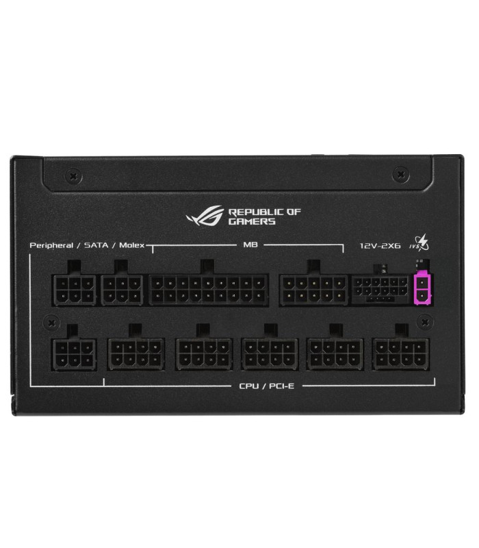 Fuente alimentacion asus rog strip 850p gaming atx 850w negra