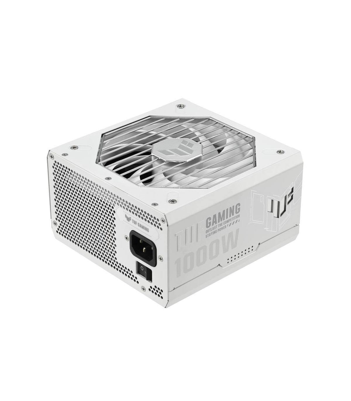 Fuente alimentacion asus tuf gaming atx 1000w blanca