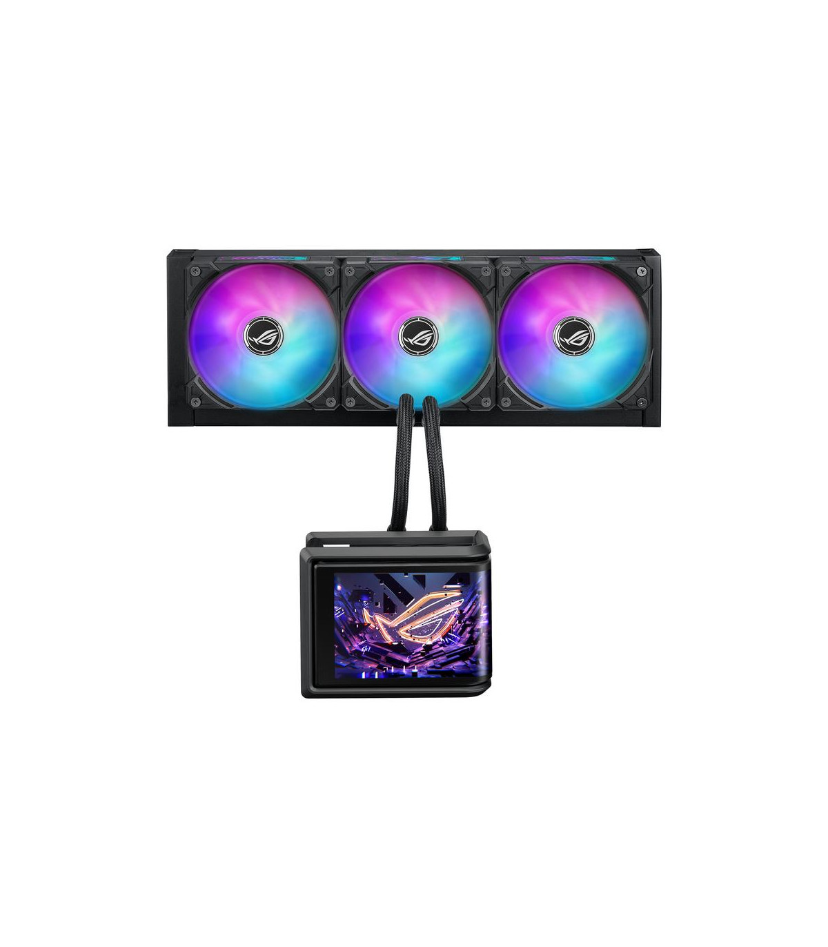 Kit refrigeracion liquida asus rog ryuo iv slc 360 argb 3x 120mm negro