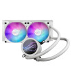 Kit refrigeracion liquida asus rog ryuo iii 240 argb 2x 120mm blanco
