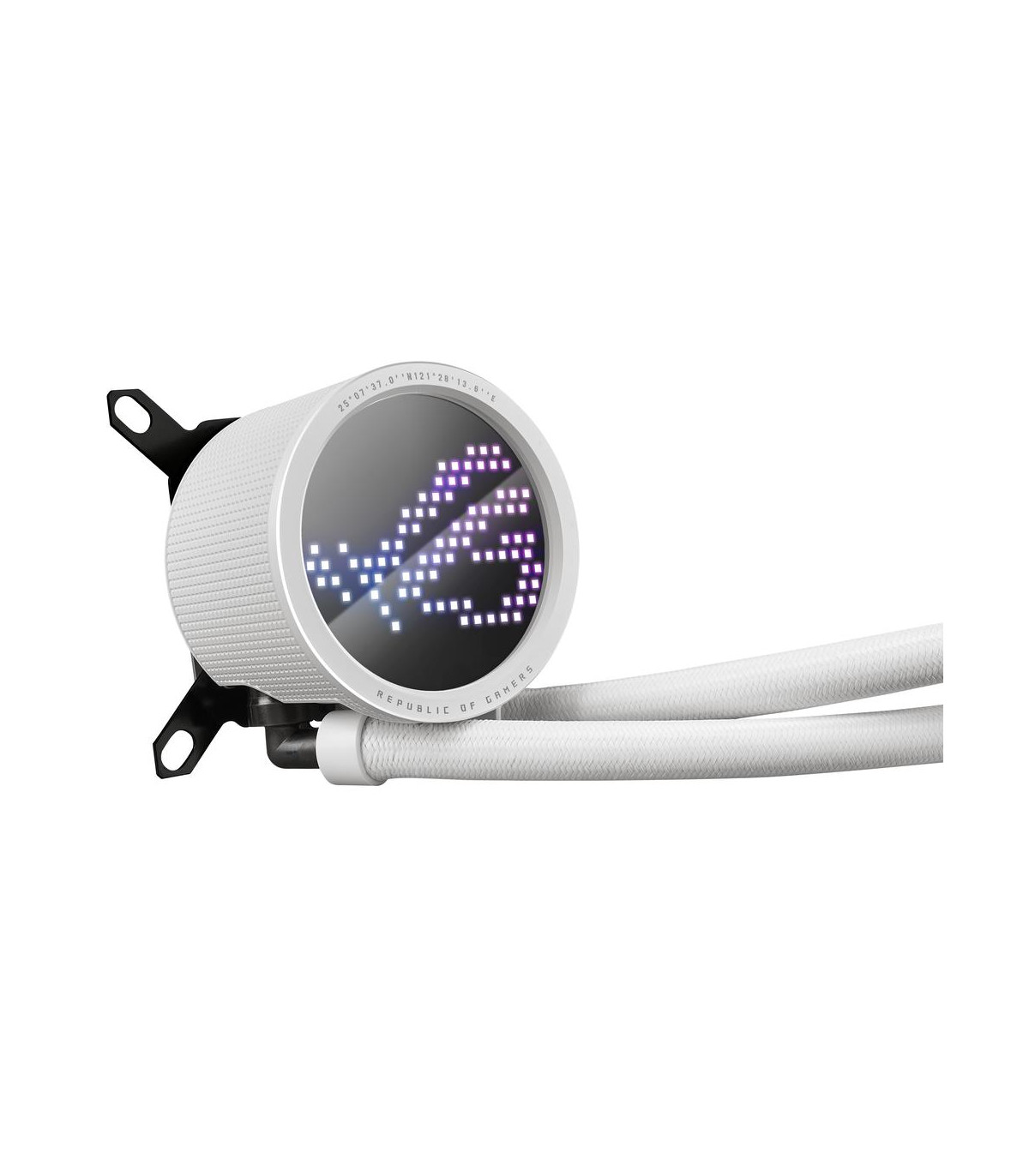 Kit refrigeracion liquida asus rog ryuo iii 240 argb 2x 120mm blanco