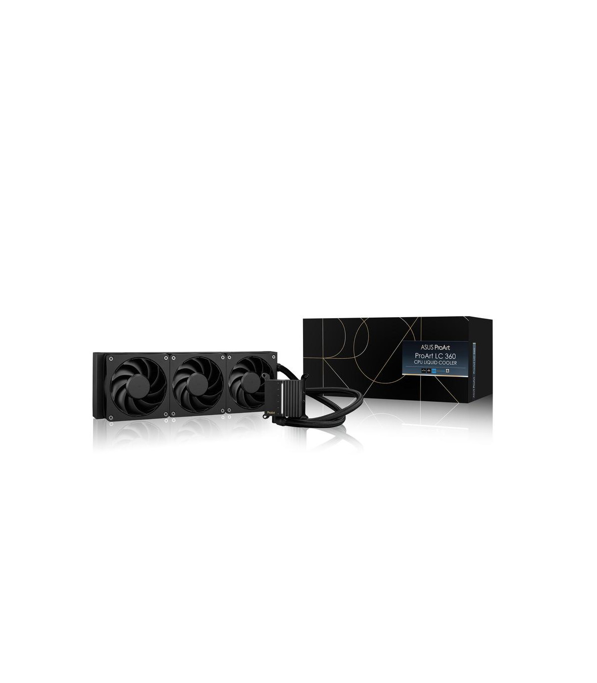 Kit refrigeracion liquida asus proart lc 360 3x 120mm negro