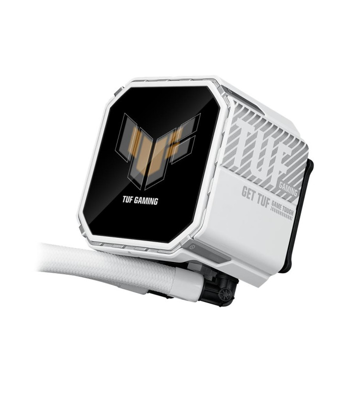 Kit refrigeracion liquida asus tuf gaming lc iii 360 argb lcd 3x 120mm blanco