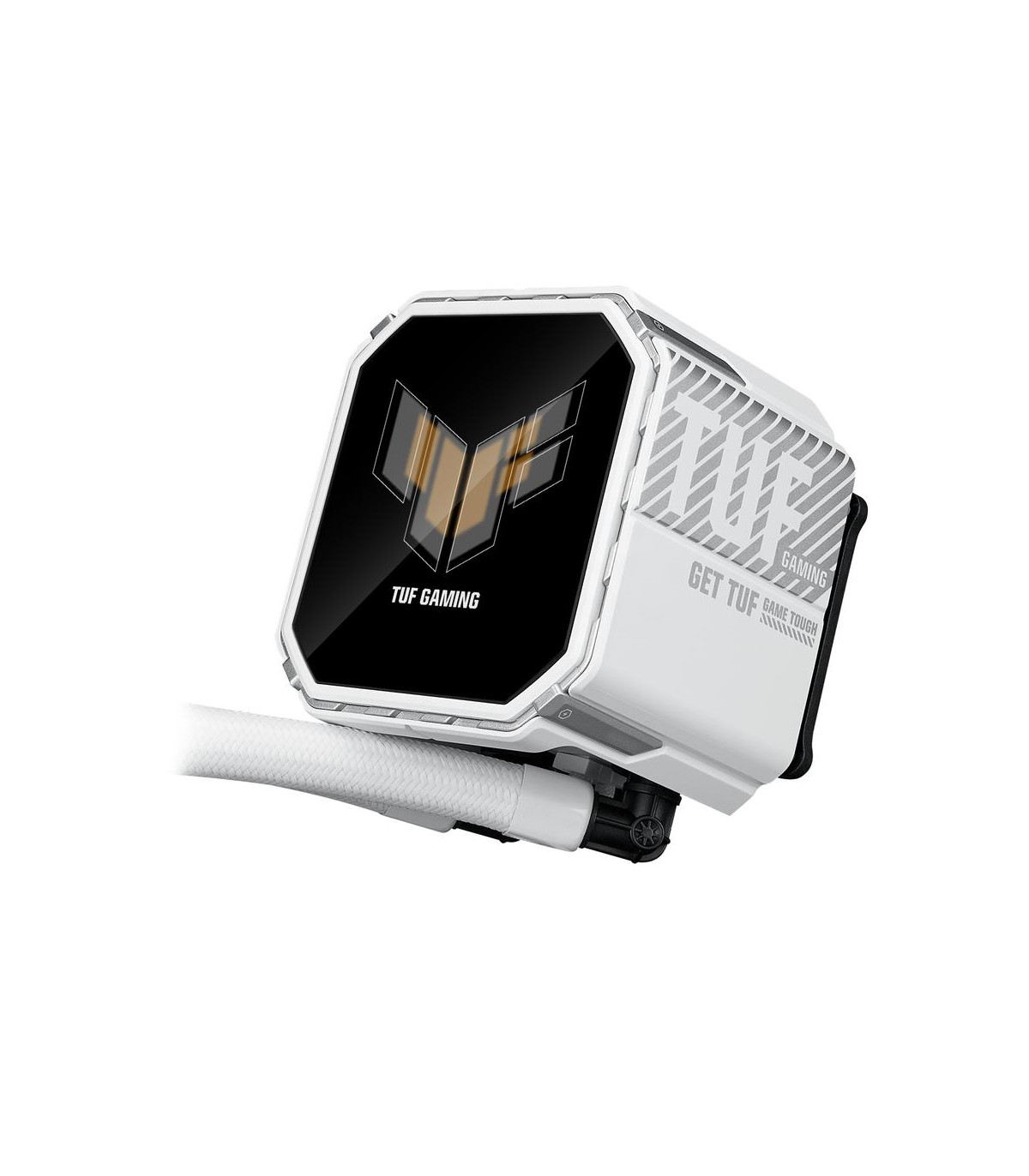 Kit refrigeracion liquida asus tuf gaming lc iii 360 argb lcd 3x 120mm blanco