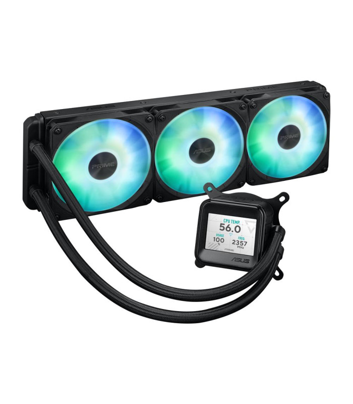 Kit refrigeracion liquida asus prime lc 360 argb 3x 120mm negro