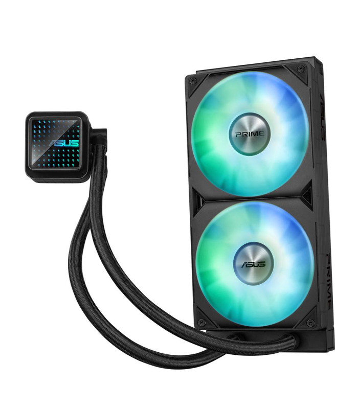 Kit refrigeracion liquida asus prime lc 240 argb 2x 120mm negro