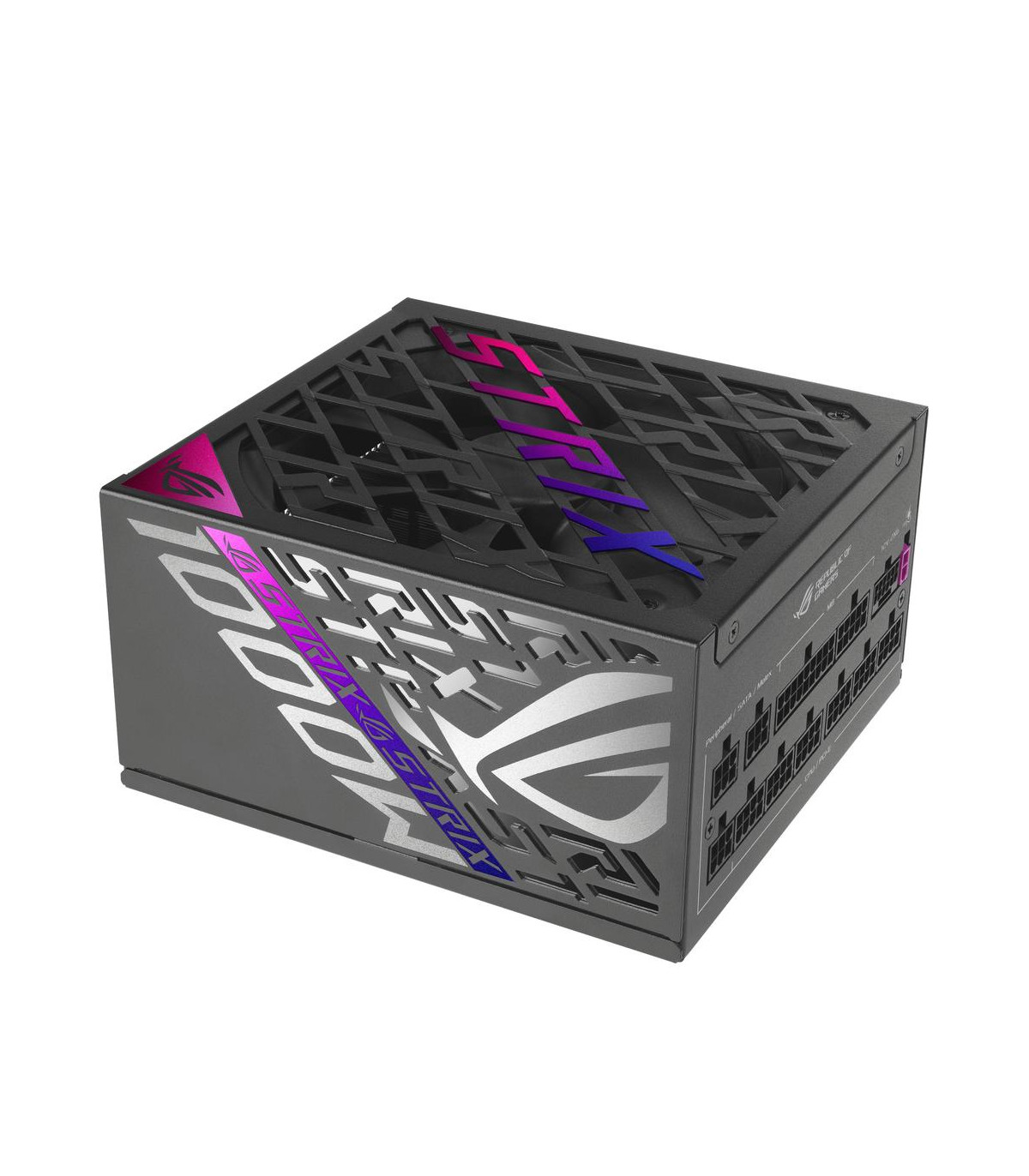 Fuente alimentacion asus rog strip 1000p gaming atx 1000w negra