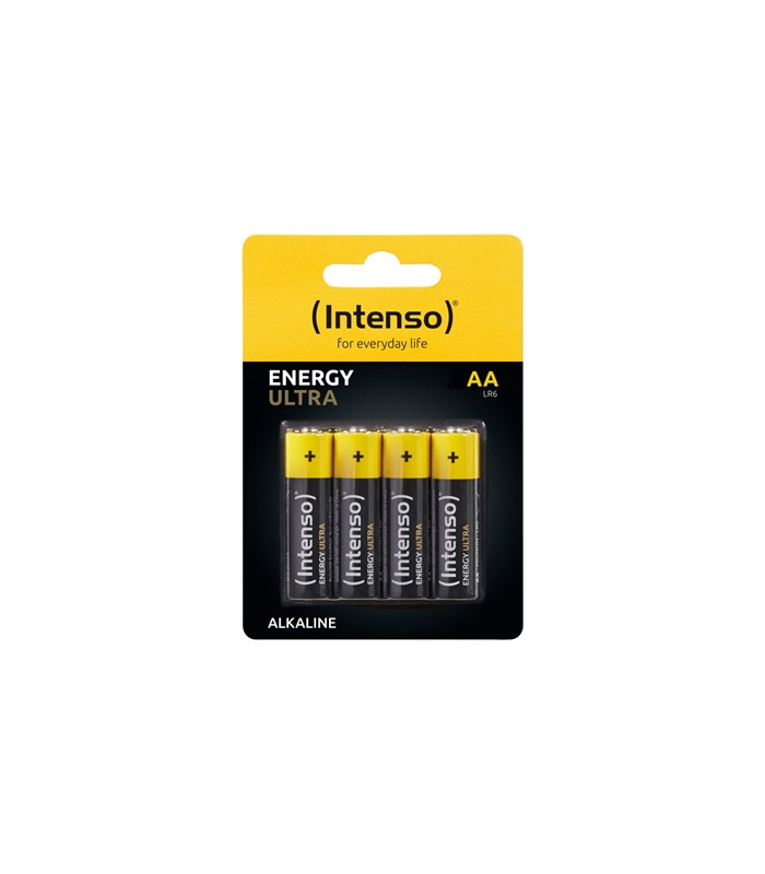 Pack de pilas alcalinas intenso energy ultra aa lr06 4 unidades