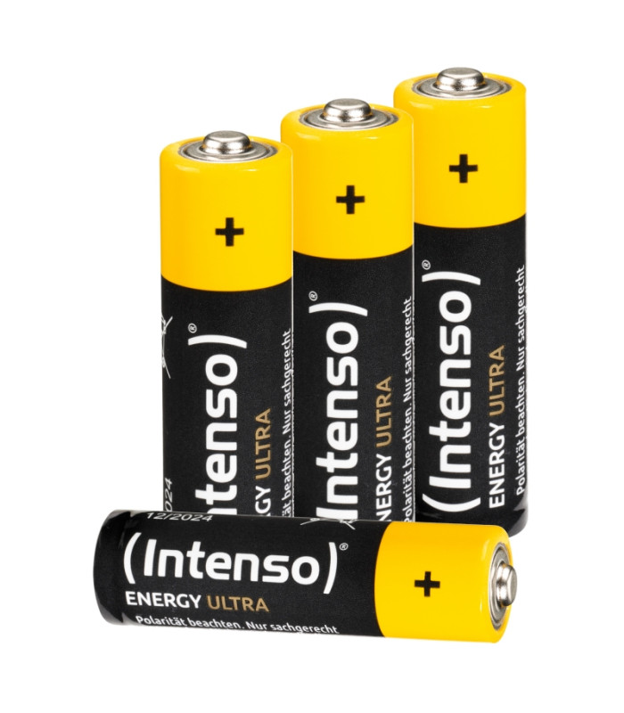 Pack de pilas alcalinas intenso energy ultra aa lr06 4 unidades