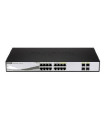 Switch d - link 16 puertos dgs - 1210 - 16 10 - 100 - 1000 +4ptos. sfp layer 2 smart iii