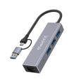 Hub ewent ew1159 usb tipo c - usb 3.2 4 en 1