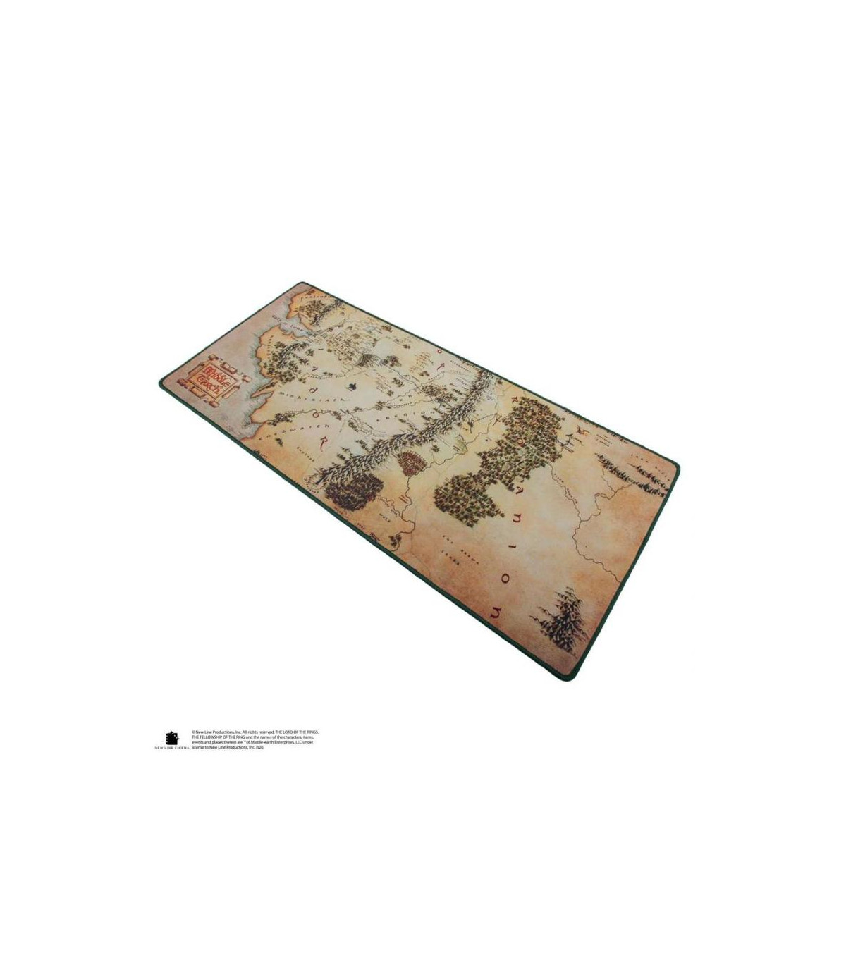 Alfombrilla escritorio cinereplicas el señor de los anillos mapa de la tierra media