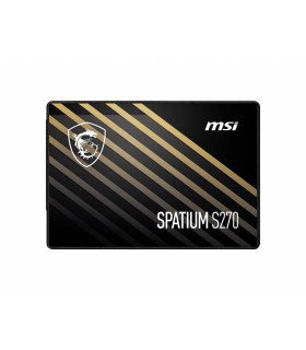Disco duro interno solido ssd msi spatium s270 sata3 2.5 pulgadas 240gb