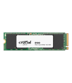 Disco duro interno solido ssd crucial e100 2tb m.2 nvme pci express 4.0