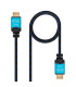 Cable nanocable hdmi (a) to hdmi (a) 4k 2m trenzado