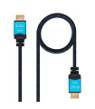 Cable nanocable hdmi (a) to hdmi (a) 4k 2m trenzado
