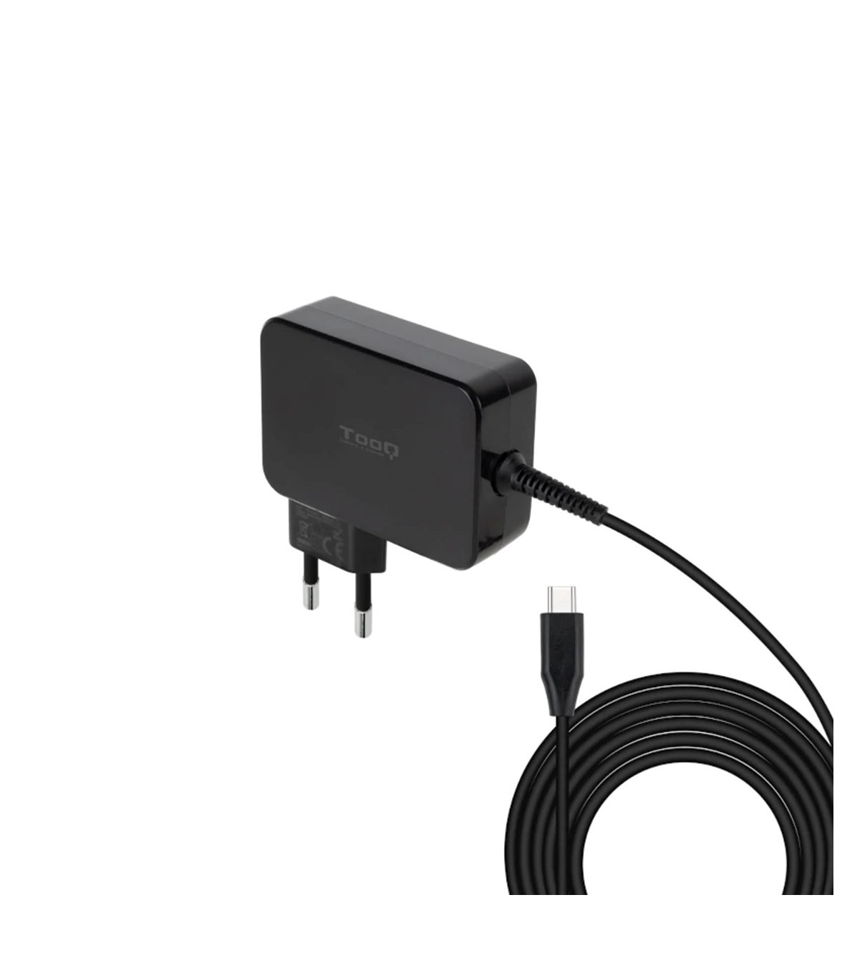 Cargador portatil tooq gan 90w usb tipo c