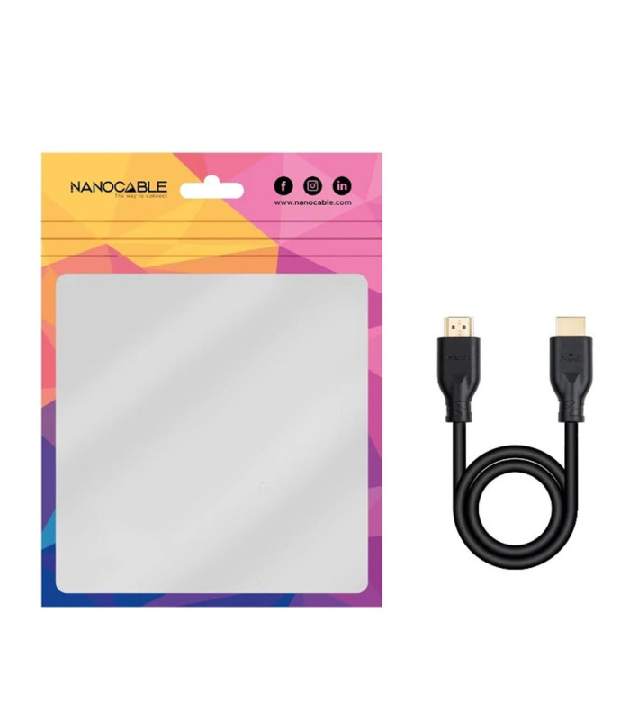 Cable hdmi 4k nanocable 2m -  macho - macho