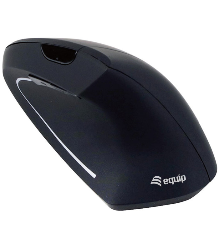 Mouse raton ergonomico equip optico - wireless inalambrico - 1600dpi