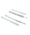 Railes para caja rack 19 pulgadas cjcrack4u - 406 tooq