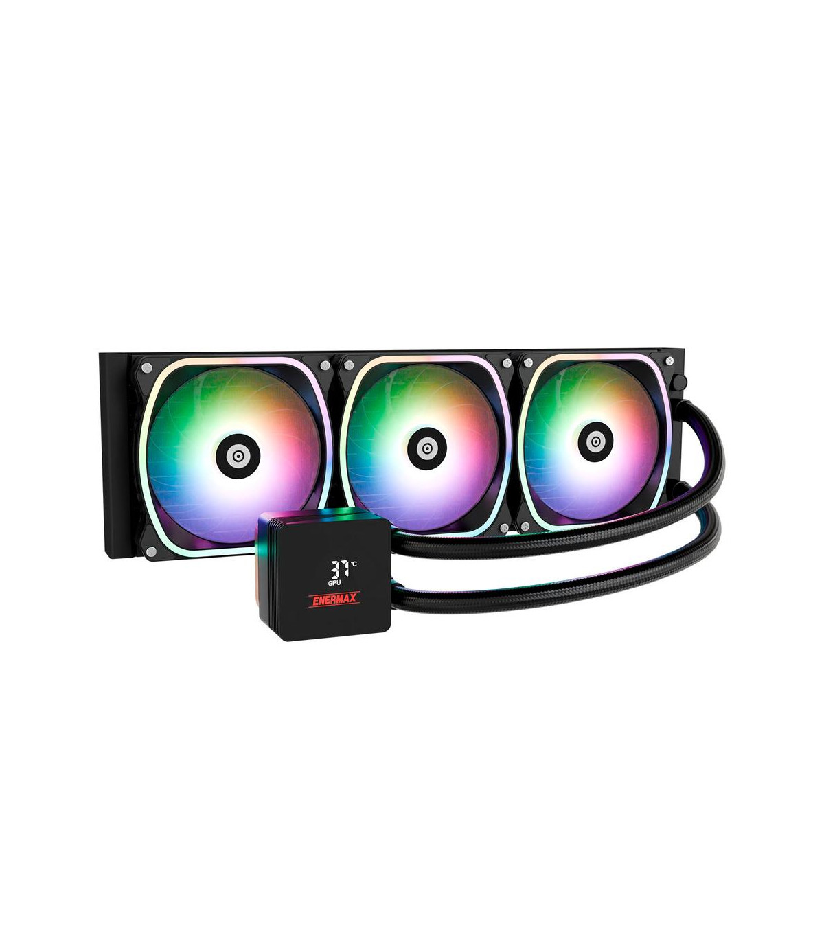 Kit refrigeracion liquida cpu enermax elc - aqf360 - sqa aquafusion ii 360 rgb