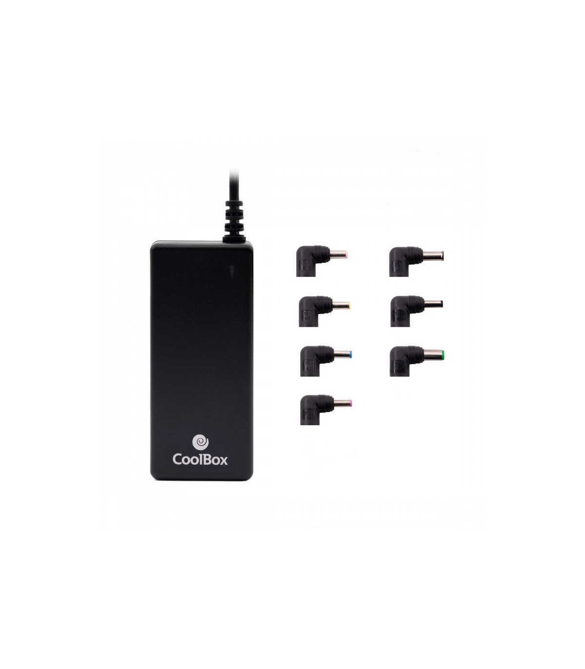 Adaptador cargador de corriente universal para portatiles coolbox 65w