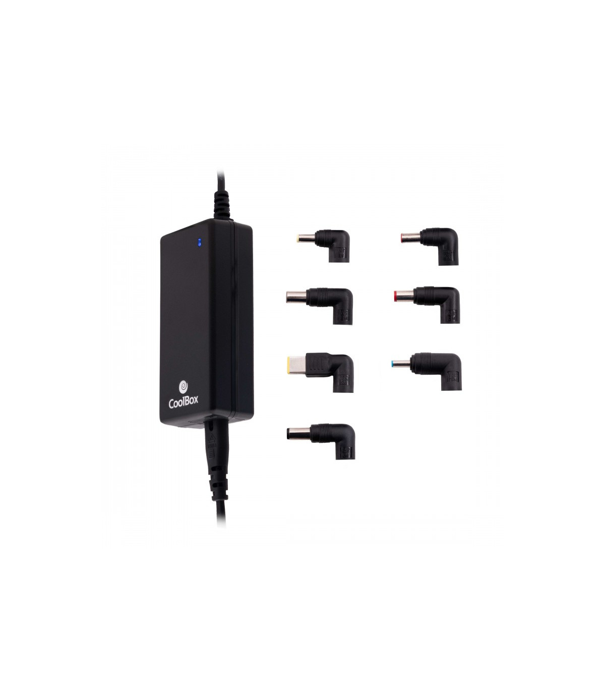Adaptador cargador de corriente universal para portatiles coolbox 65w
