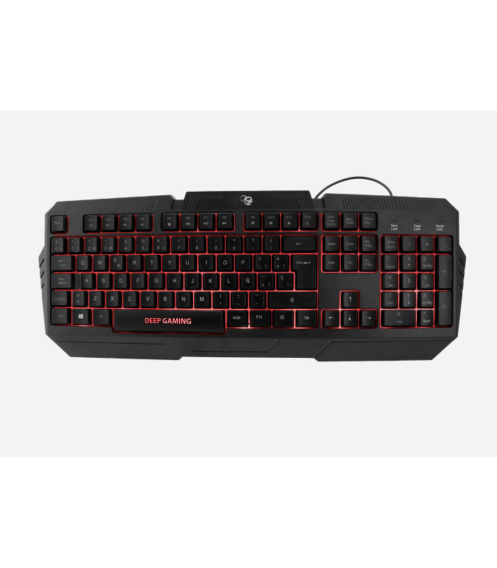 Kit teclado + raton + auriculares + alfombrilla gaming coolbox x - wing 2