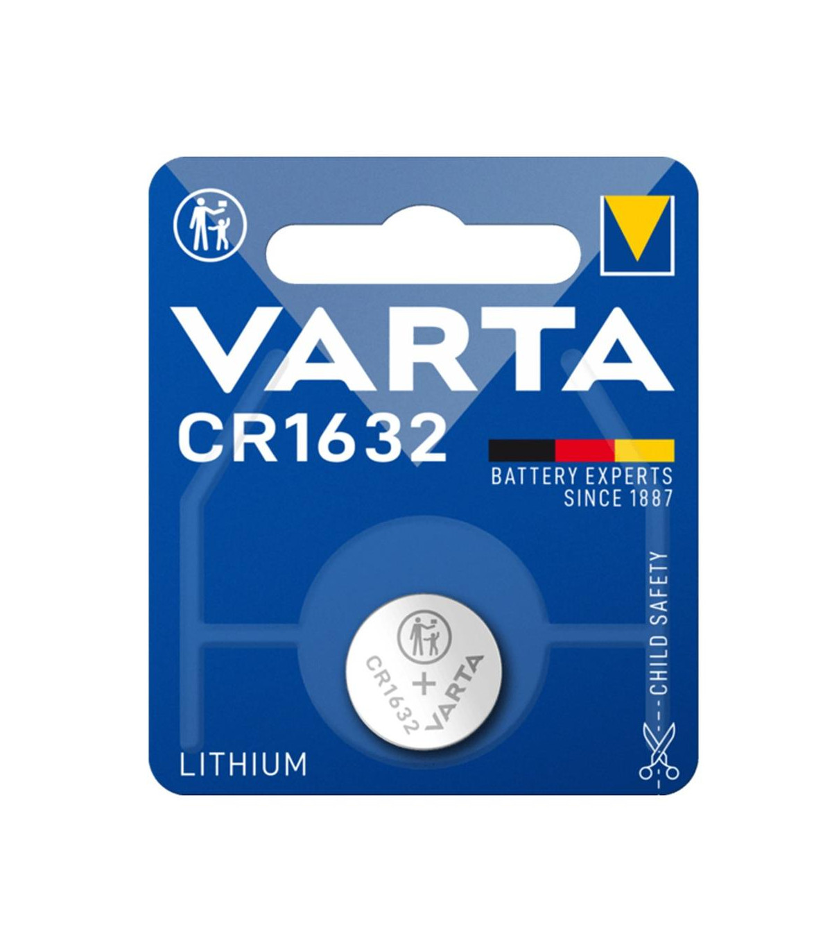 Blister pilas varta litio boton 3v cr1632