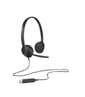 Auriculares con microfono logitech headset h340 usb