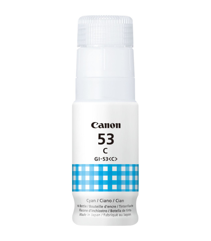 Botella tinta canon gi - 53c cian