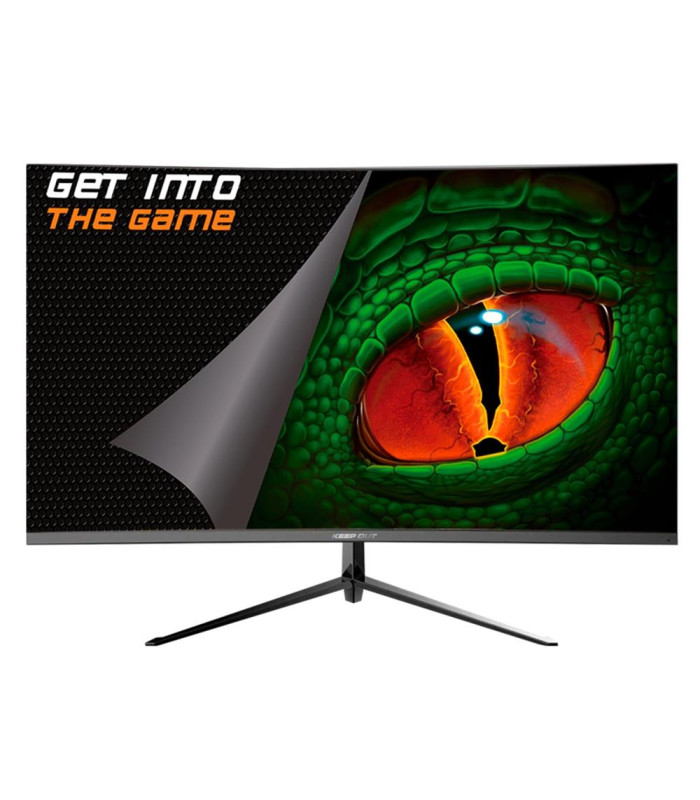 Monitor led gaming 27 pulgadas keep out xgm27cv3 curvo - hva - fhd - hdmi - vga - 120hz - 1ms - vesa 100 x 100