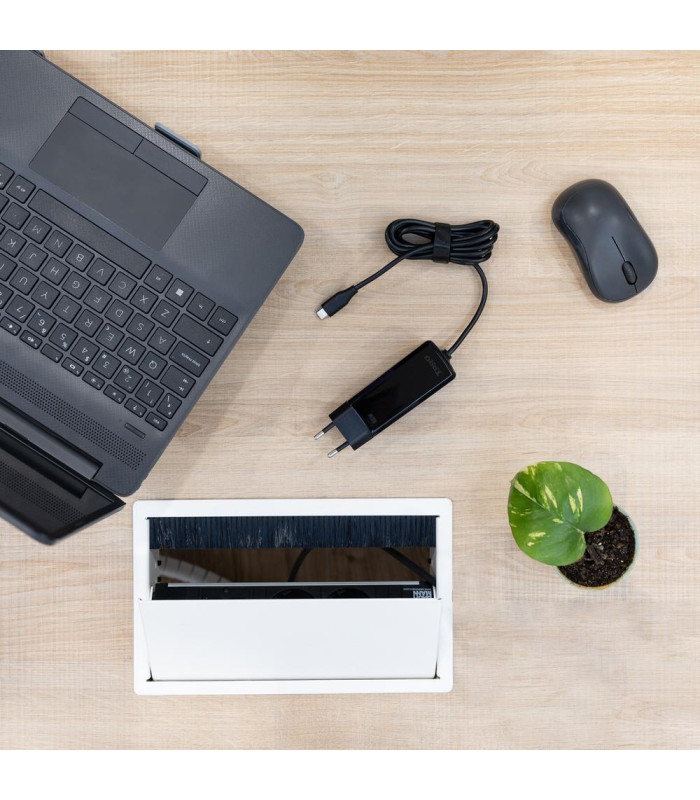 Cargador de portatil tooq tqlc - usbcgan100pd - c 100w usb - c negro