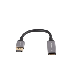 Adaptador 4k displayport a hdmi lanberg 20cm - macho - hembra
