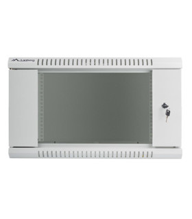 Armario lanberg 19 pulgadas 6u -  600x450 gris