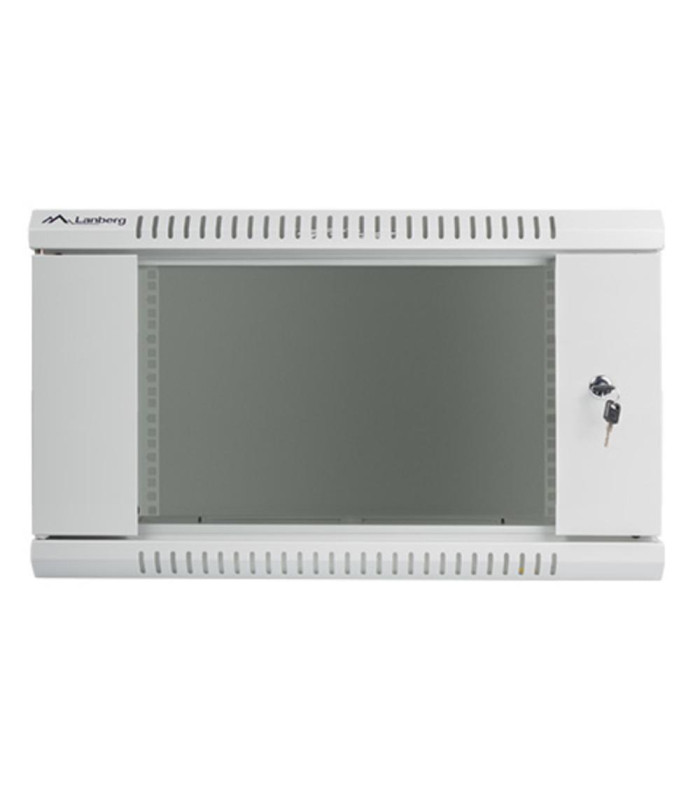 Armario lanberg 19 pulgadas 6u -  600x450 gris