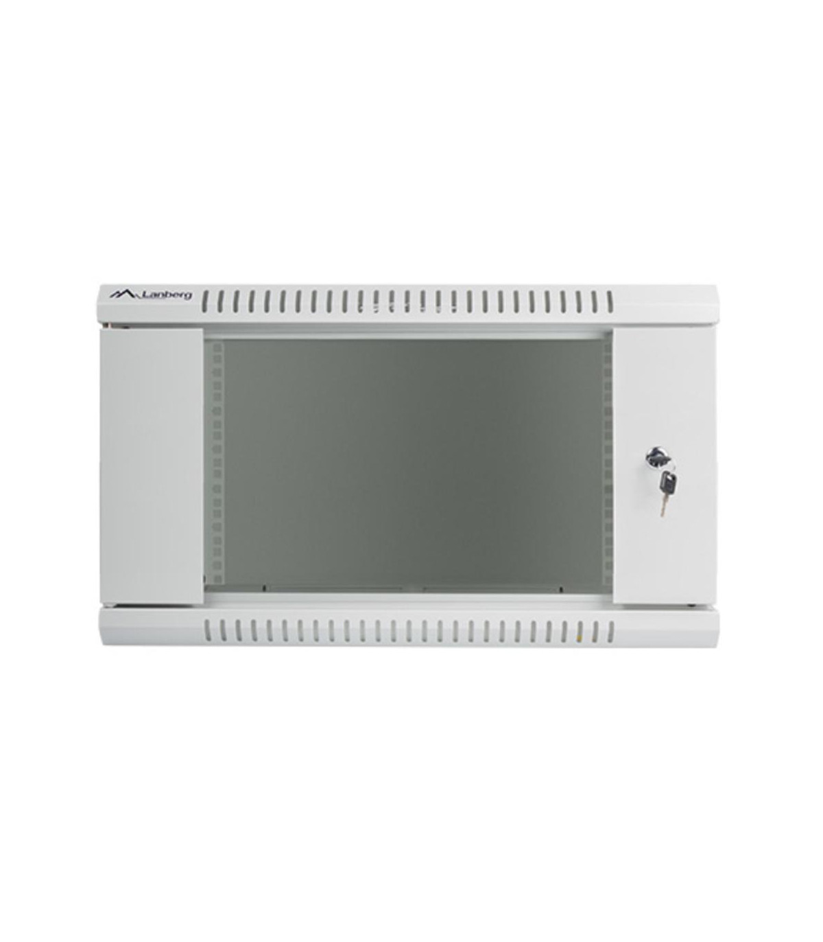 Armario lanberg 19 pulgadas 6u -  600x450 gris