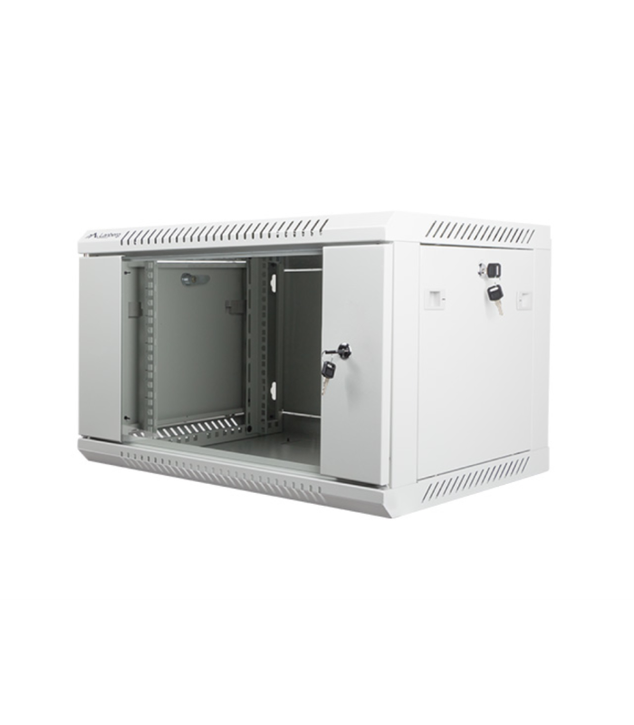 Armario lanberg 19 pulgadas 6u -  600x450 gris