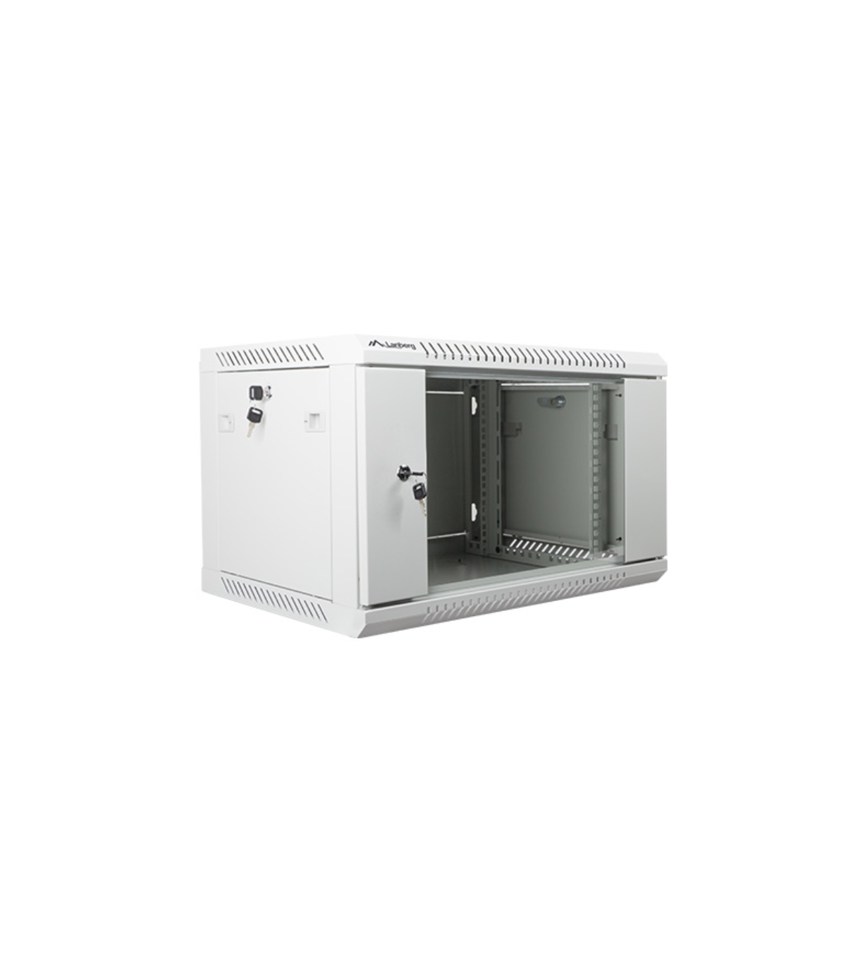 Armario lanberg 19 pulgadas 6u -  600x450 gris