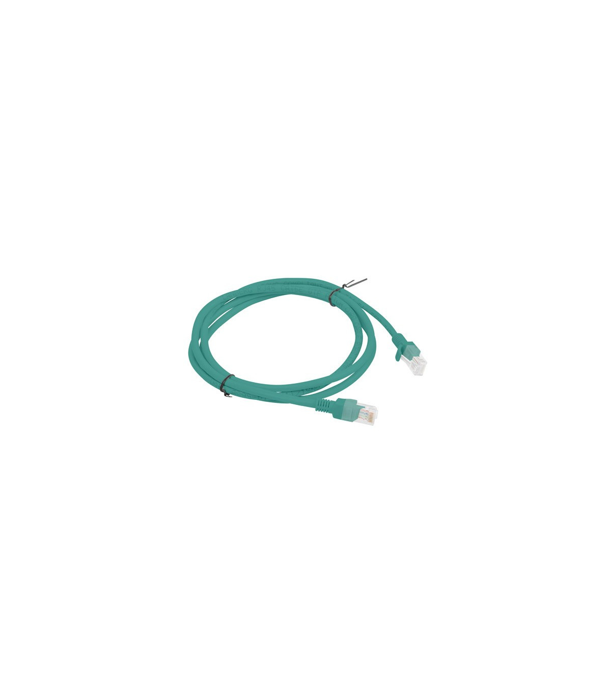 Cable red lanberg latiguillo cat.6 u - utp 1.5m verde fluke  passed