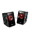 Altavoces mars gaming ms1 2.0 negro - rojo