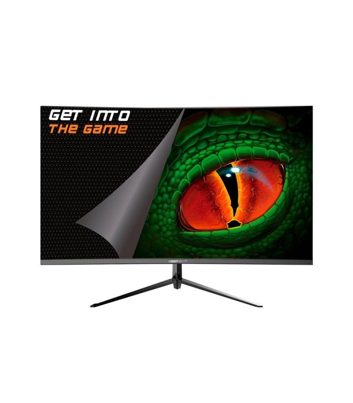 Monitor curvo gaming keep out xgm24cv3 23.8 pulgadas fhd 120hz