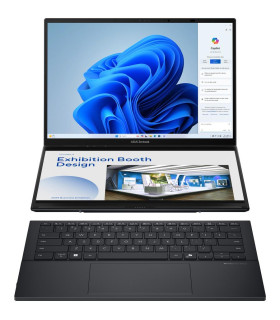 Portatil asus zenbook duo ux8406ca - ql336w u7 - 255h - 32gb - ssd 1tb - 14 pulgadas fhd+ - w11h