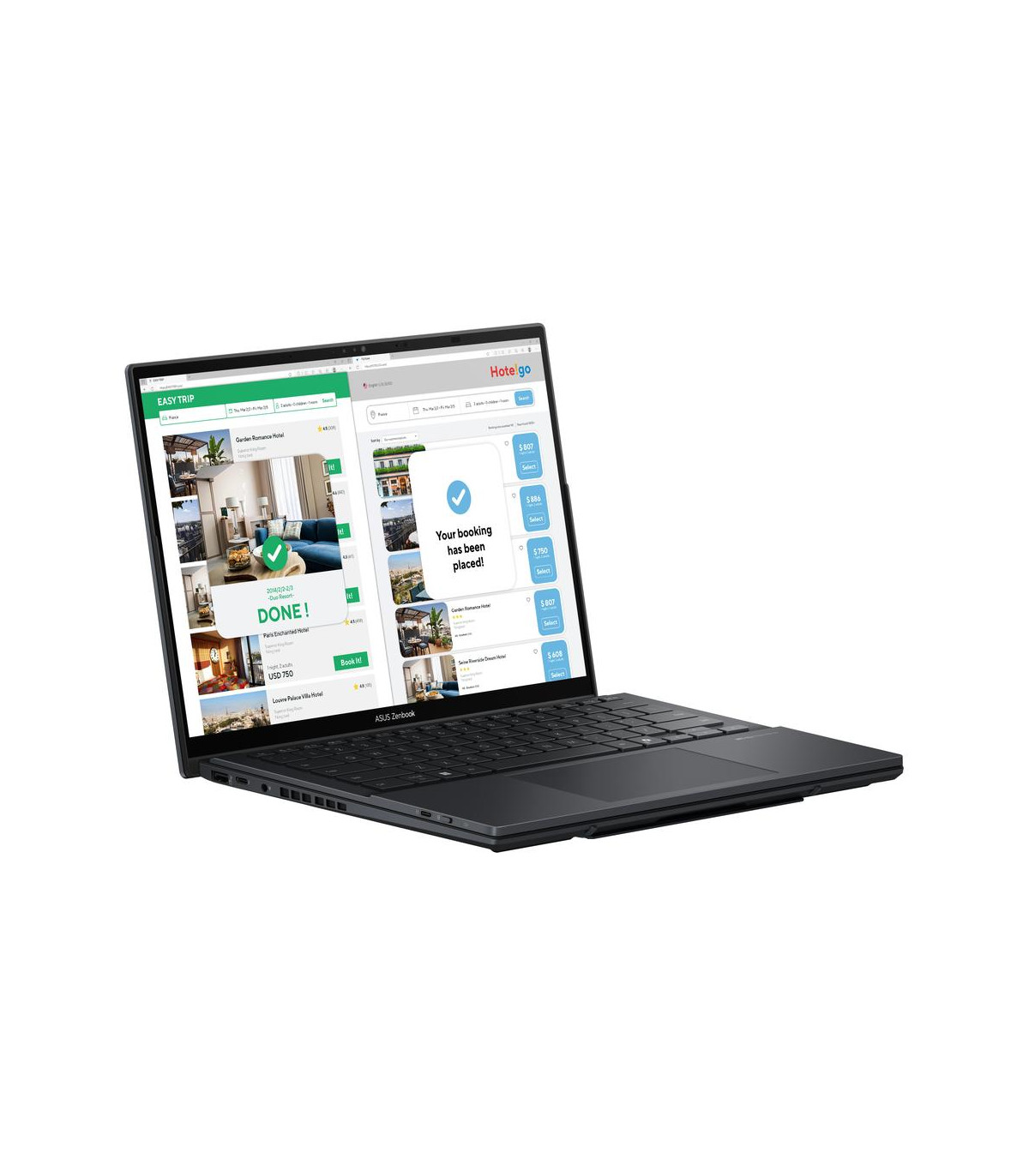 Portatil asus zenbook duo ux8406ca - ql336w u7 - 255h -  32gb -  ssd 1tb -  14 pulgadas fhd+ -  w11h